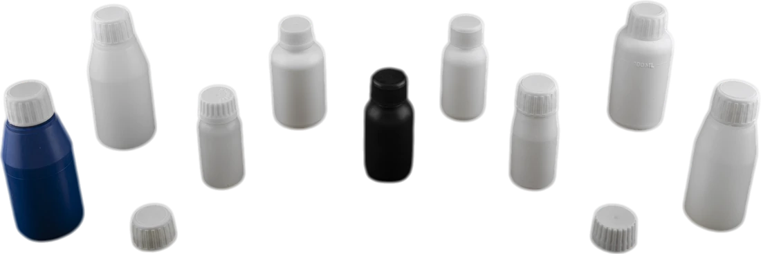 Dropper bottles made by Sangam Plastic Industries