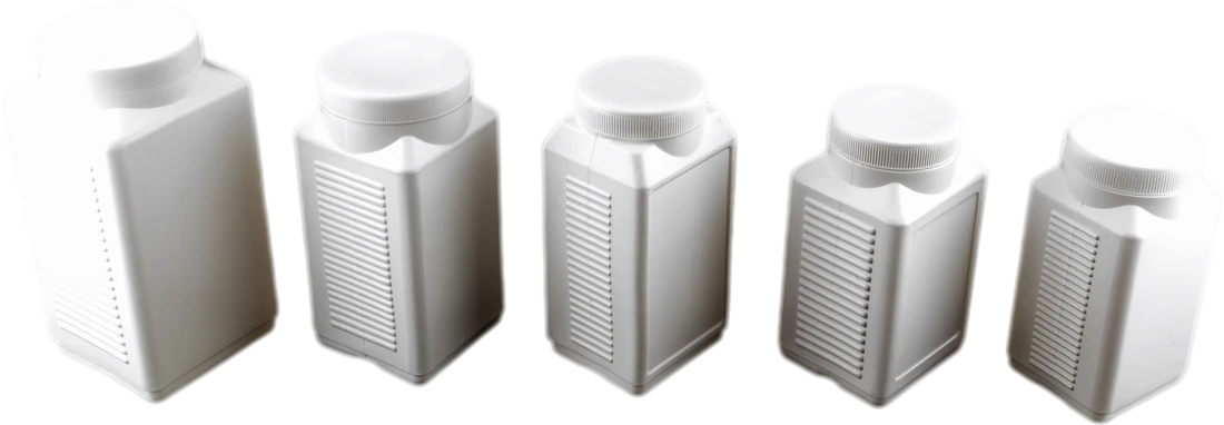 Pharmaceutical containers & jars made by Sangam Plastic Industries