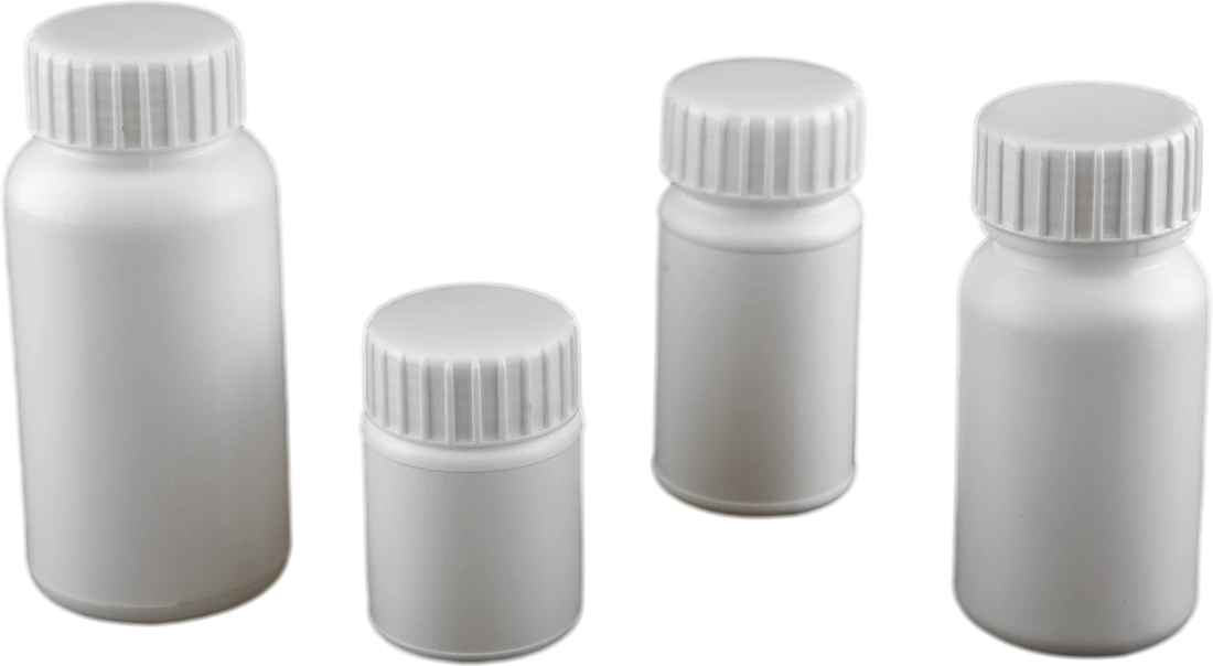 Tablet bottles made by Sangam Plastic Industries