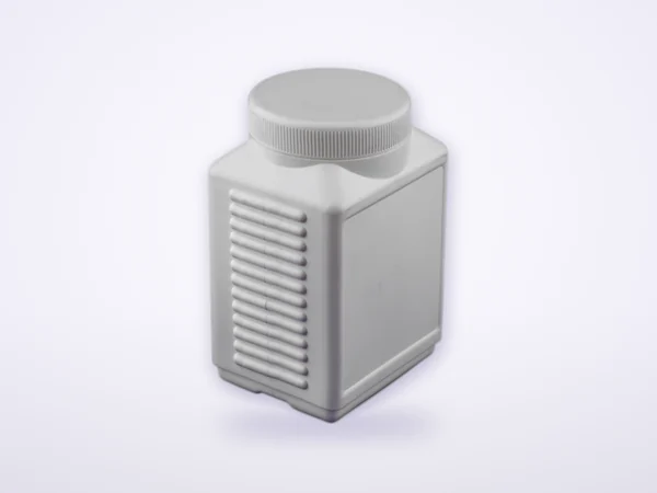 SPI 210 550 gm square ribbed jar – HDPE container by Sangam Plastic Industries