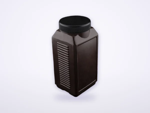 SPI 211 650 gm square ribbed jar – colour option – HDPE container by Sangam Plastic Industries