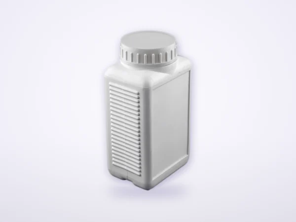 SPI 212 700 gm square ribbed jar – HDPE container by Sangam Plastic Industries
