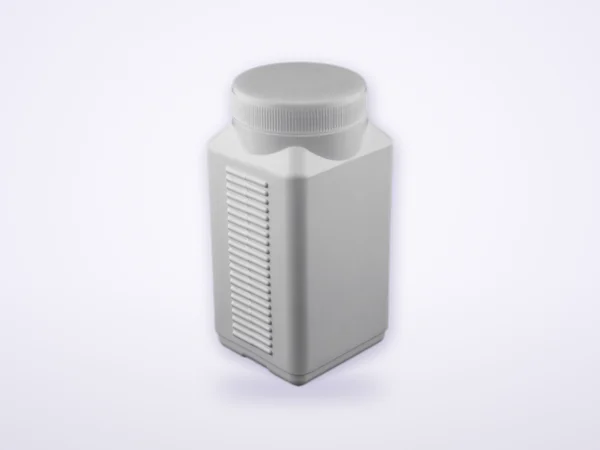 SPI 214 900 gm square ribbed jar – HDPE container by Sangam Plastic Industries