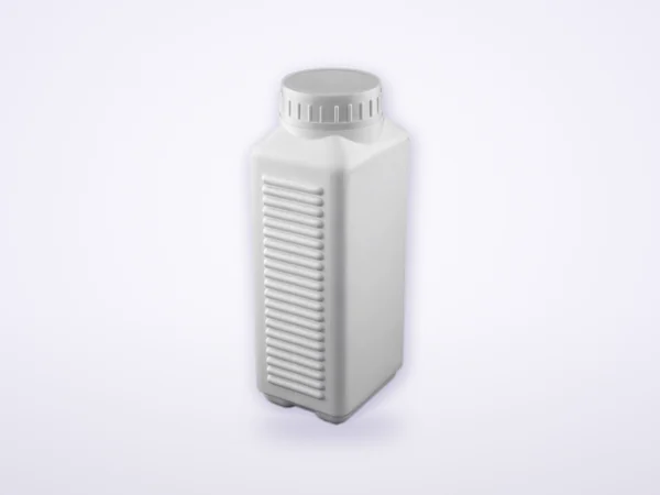 SPI 215 1100 gm square ribbed jar – HDPE container by Sangam Plastic Industries
