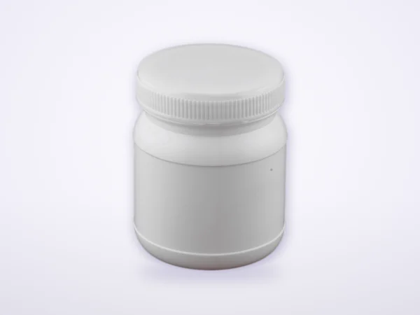 SPI 307 200 gm round wide-mouth container – HDPE container by Sangam Plastic Industries