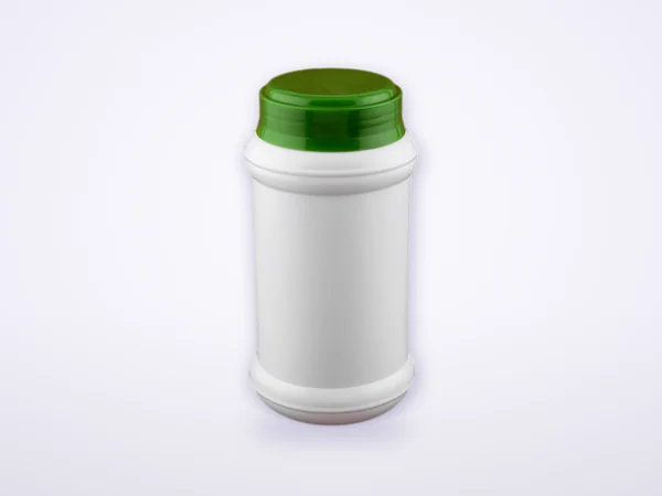 SPI 402 Nutritional powder container (green) – HDPE container by Sangam Plastic Industries