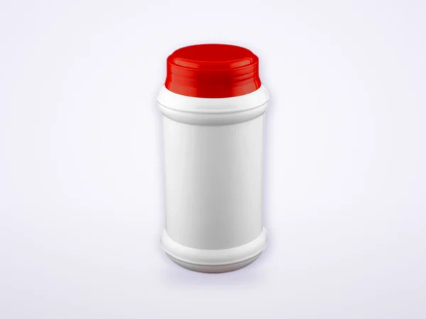 SPI 402 Nutritional powder container (red) – HDPE container by Sangam Plastic Industries