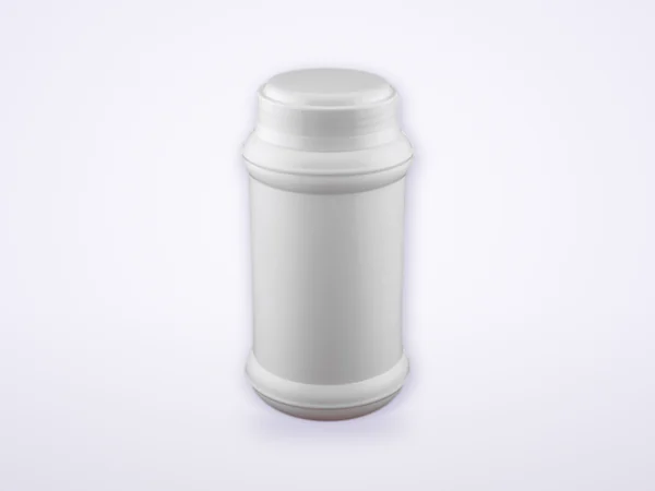 SPI 402 Nutritional powder container (standard white) – HDPE container by Sangam Plastic Industries