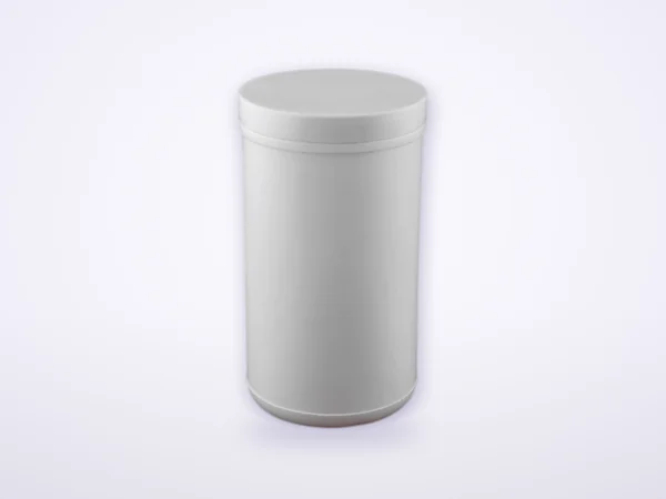 SPI 407 HDPE protein powder jar (standard white) – HDPE container by Sangam Plastic Industries