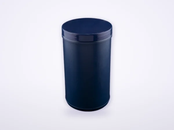 SPI 407 HDPE protein powder jar (blue) – HDPE container by Sangam Plastic Industries