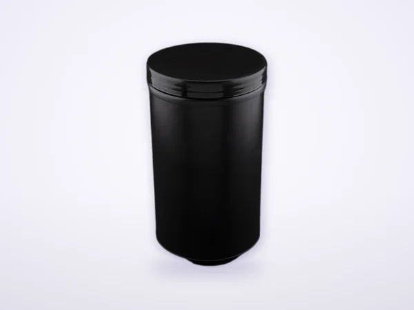 SPI 407 Cylindrical HDPE jar (black) – HDPE container by Sangam Plastic Industries