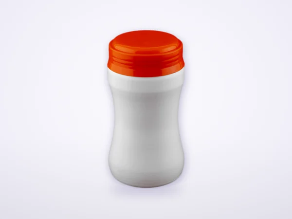 SPI 409 Curved nutrition container (orange) – HDPE container by Sangam Plastic Industries