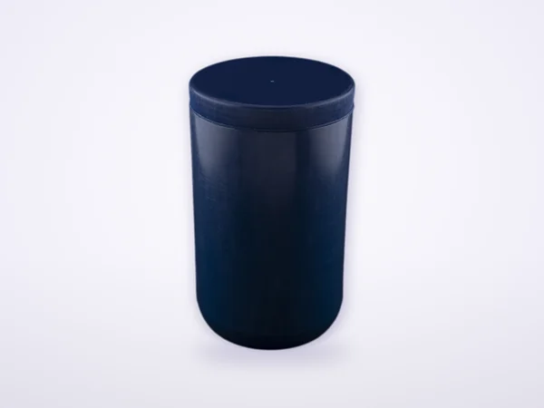 SPI 511 Cylindrical protein powder jar (blue) – HDPE container by Sangam Plastic Industries